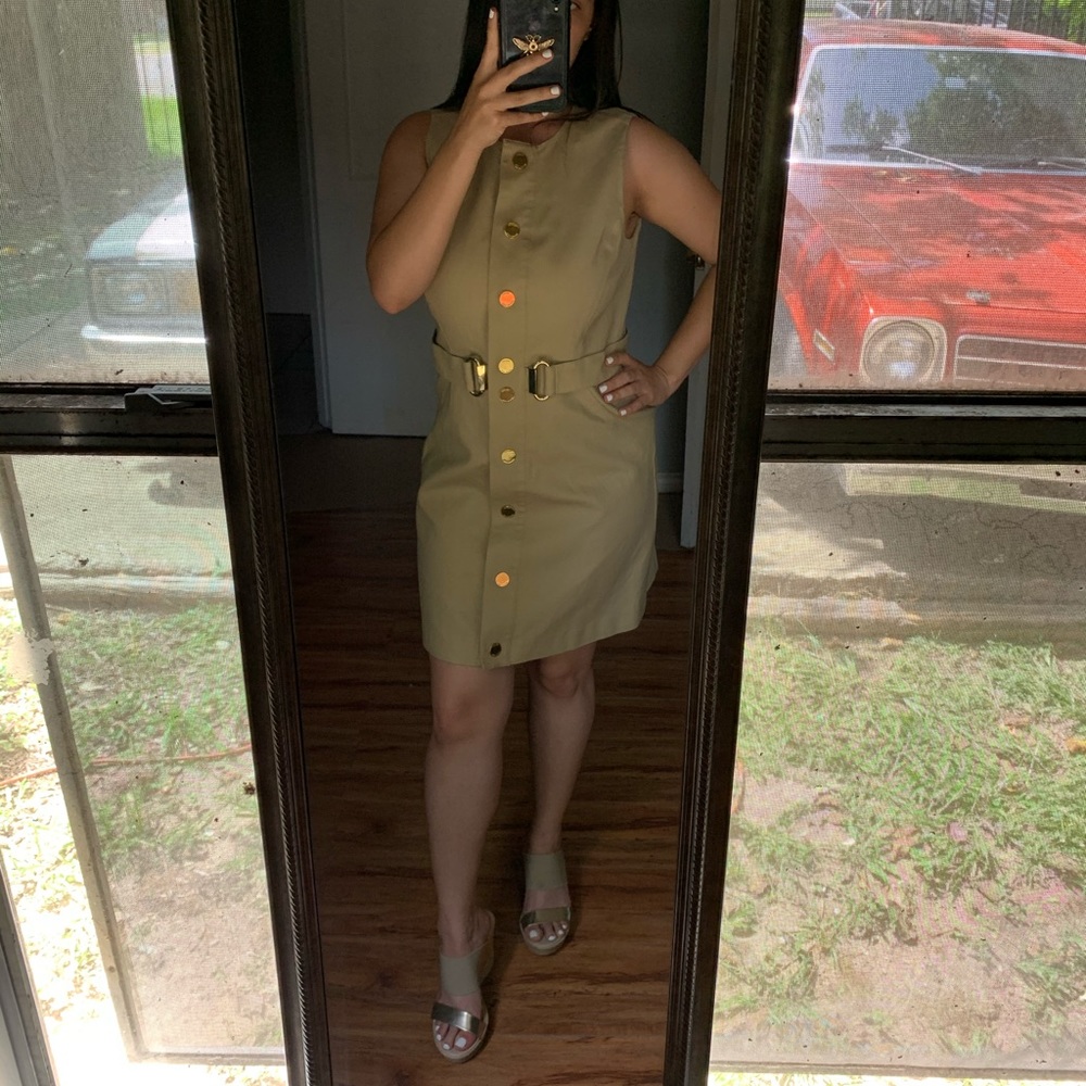 Michael Kors Button Up Dress